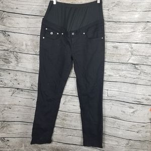 Mega Jeans Black Maternity Jeans Size Large.Inseam approx: 30 inches Z19